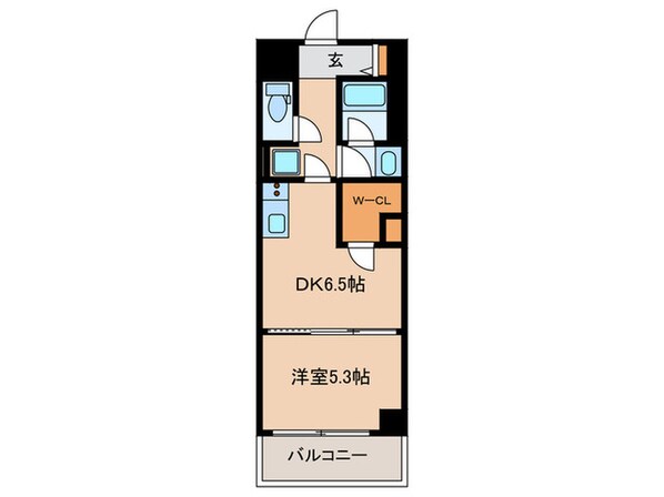 ヴァンテ・アン神楽坂の物件間取画像